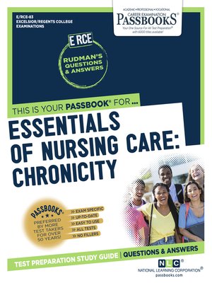 cover image of Essentials of Nursing Care
